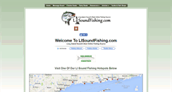 Desktop Screenshot of lisoundfishing.com