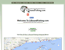 Tablet Screenshot of lisoundfishing.com